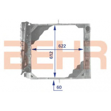 1201973 BEHR Radiator