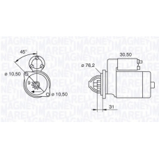 063521070580 MAGNETI MARELLI Стартер