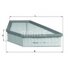 LX 1924 MAHLE Воздушный фильтр