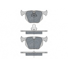 SP 271 PR SCT Комплект тормозных колодок, дисковый тормоз