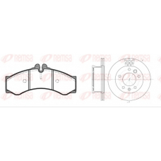 8614.00 REMSA Комплект тормозов, дисковый тормозной механизм