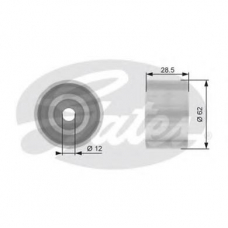T42030 GATES Паразитный / ведущий ролик, зубчатый ремень