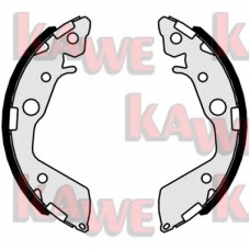 01075 KAWE Комплект тормозных колодок