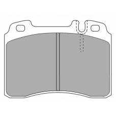 FBP-0837-01 FREMAX Комплект тормозных колодок, дисковый тормоз