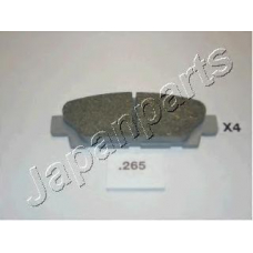 PP-265AF JAPANPARTS Комплект тормозных колодок, дисковый тормоз