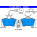 13.0460-2859.2 ATE Комплект тормозных колодок, дисковый тормоз
