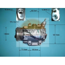 14-4902 AUTO AIR GLOUCESTER Компрессор, кондиционер