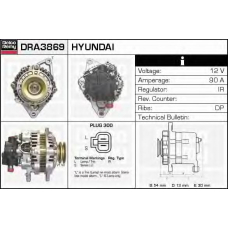 DRA3869 DELCO REMY Генератор