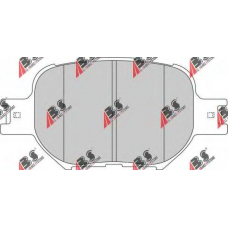 37223 OE ABS Комплект тормозных колодок, дисковый тормоз