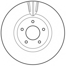 562465B BENDIX Тормозной диск