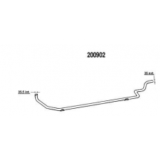 394320090200 MAGNETI MARELLI Выпускной трубопровод