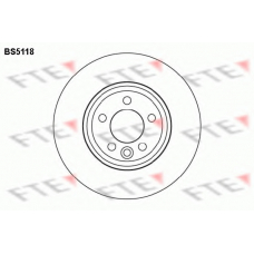 BS5118 FTE Тормозной диск