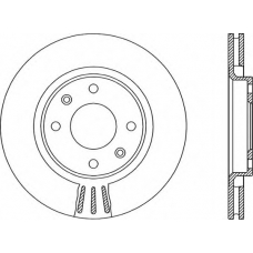 BDR1901.20 OPEN PARTS Тормозной диск