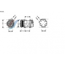 RTK281 AVA Компрессор, кондиционер