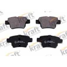 6016000 KRAFT AUTOMOTIVE Комплект тормозных колодок, дисковый тормоз