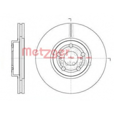 6701.10 METZGER Тормозной диск