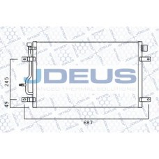 701M35 JDEUS Конденсатор, кондиционер