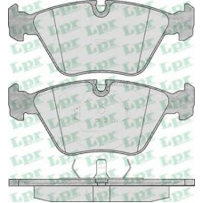 05P417 LPR Комплект тормозных колодок, дисковый тормоз