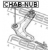 CHAB-NUB FEBEST Подвеска, рычаг независимой подвески колеса