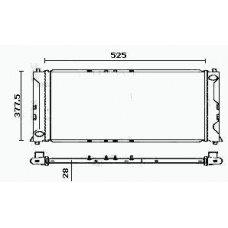 RM0557 EQUAL QUALITY Радиатор, охлаждение двигателя