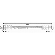 FBH6287 FIRST LINE Тормозной шланг