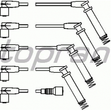202 526 TOPRAN Комплект проводов зажигания