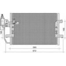 350203274000 MAGNETI MARELLI Конденсатор, кондиционер