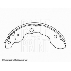 ADK84115 BLUE PRINT Комплект тормозных колодок