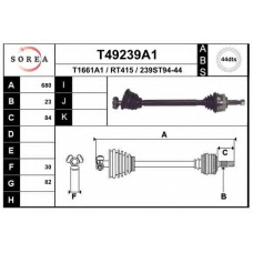 T49239A1 EAI Приводной вал