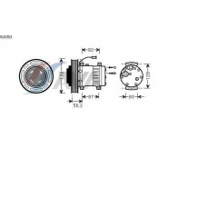 VLK053 AVA Компрессор, кондиционер