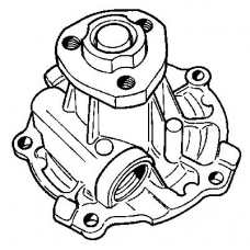 VKPC 81615 SKF Водяной насос