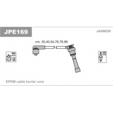 JPE169 JANMOR Комплект проводов зажигания