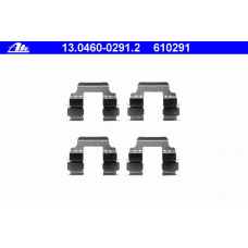 13.0460-0291.2 ATE Комплектующие, колодки дискового тормоза