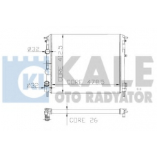 169300 KALE OTO RADYATOR Радиатор, охлаждение двигателя