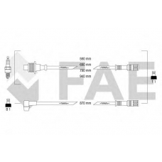 85160 FAE Комплект проводов зажигания