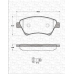 363702161245 MAGNETI MARELLI Комплект тормозных колодок, дисковый тормоз