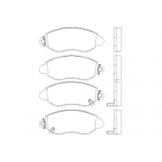 23577 185  1 5 T4194 TEXTAR Колодки тормозные