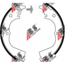 8929 ABS Комплект тормозных колодок