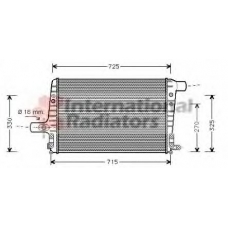 03004136 VAN WEZEL Интеркулер