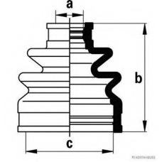 600000065210 MAGNETI MARELLI Комплект пылника, приводной вал