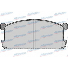 AC058254D AC Delco Комплект тормозных колодок, дисковый тормоз