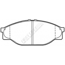 FBP3168 FIRST LINE Комплект тормозных колодок, дисковый тормоз