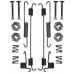 K623771 MGA Комплект тормозов, барабанный тормозной механизм