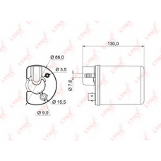 LF962M LYNX Фильтр топливный