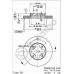 BS 8151 BRECO Тормозной диск