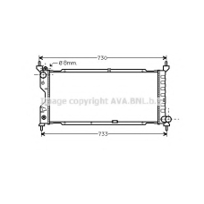 OLA2185 Prasco Радиатор, охлаждение двигателя
