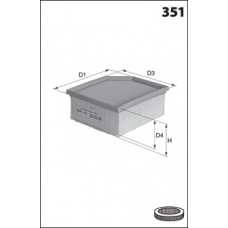 ELP9410 MECAFILTER Воздушный фильтр