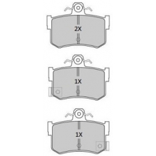 FBP-1910 FREMAX Комплект тормозных колодок, дисковый тормоз