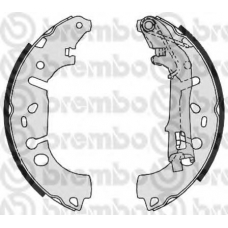 S 23 531 BREMBO Комплект тормозных колодок