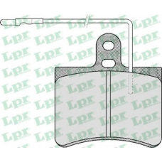 05P443 LPR Комплект тормозных колодок, дисковый тормоз